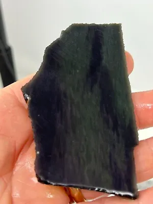 Velvet Aka Peacock Obsidian Slab Lapidary Cabbing Carving Chakra Reiki • $17