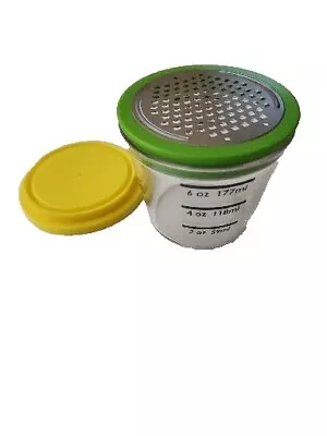 RSVP International Multi-Function Zester/Grater 6 Oz Yellow • $21.57