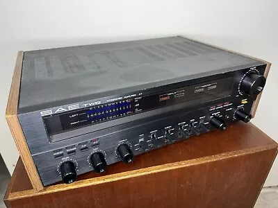 Vintage SAE Two A7 Stereo Integrated Amplifier - Cleaned/aligned/tested/works • $150