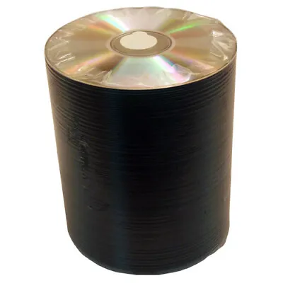 100 Taiyo Yuden CMC PRO Shiny Silver Prism THERMAL Blank CD-R CD 52x 80min 700MB • £28.99
