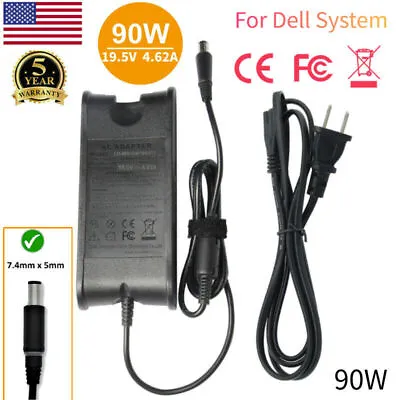 $11.99 • Buy 90W 19.5V 4.62A AC Adapter Charger For Dell Studio 17 1735 1737 1745 1747 1749 