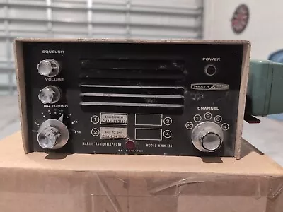 *Untested* Rare Heath Built MWW-13A Marine Radiotelephone Heathkit Vintage Radio • $40