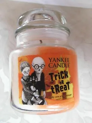 Yankee Swirl Boney Bunch Jar  Trick Or Treat  Candy Corn & Buttercream Eu 2011 • £49.95