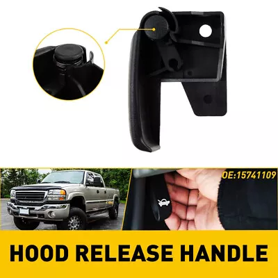 Hood Release Latch Handle For Chevy GMC Truck Silverado Tahoe Yukon 1999-2007 • $11.99