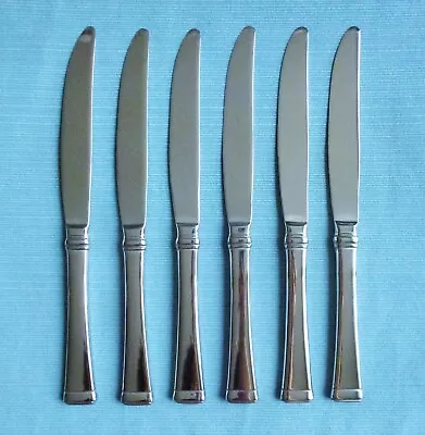 New Mikasa HARMONY Glossy Set Of 6 Dinner Knives 18/10 Stainless Flatware • $24