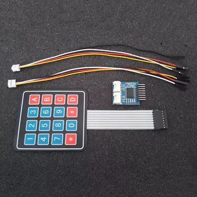 I2C Keypad Backpack Board I2C Keypad Module 4 X 4 Matrix Array 4 Pin Female Jump • $12.80