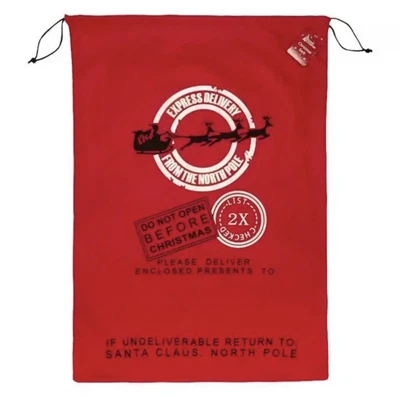 £6.99 • Buy Giant Santa Sack Stocking Christmas X-Large Xmas Gift Kids Father Present Bag