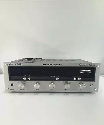 VINTAGE Marantz Stereophonic Receiver Model 2215B 15W CLEAN***TESTED! • $428.88