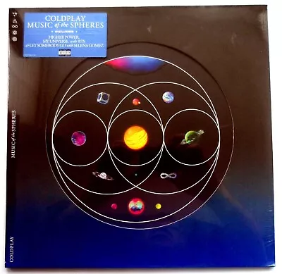 Coldplay - Music Of The Spheres Lp Vinyl 2021 *new - Light Sleeve Scuffing* • £13.99