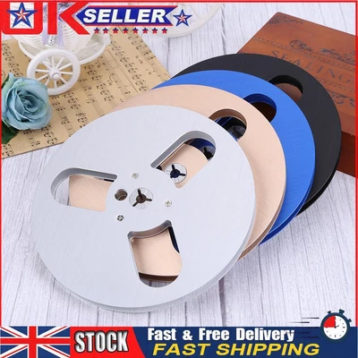 7inch Empty Tape Reel Replacement 1/4 Blank Tape Reel For Studer ReVox/TEAC/BASF • £24.04