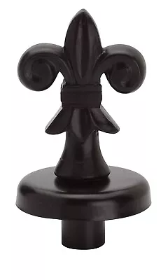 $22.95 • Buy Black Dressmaker Form Finial Fleur De Lis Boutique 6  Tall