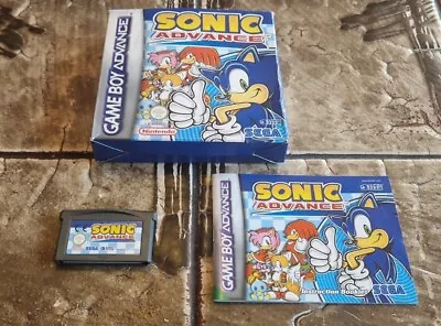 'Sonic Advance' (Game Boy Advance) - PAL - Boxed / Complete • £21.99