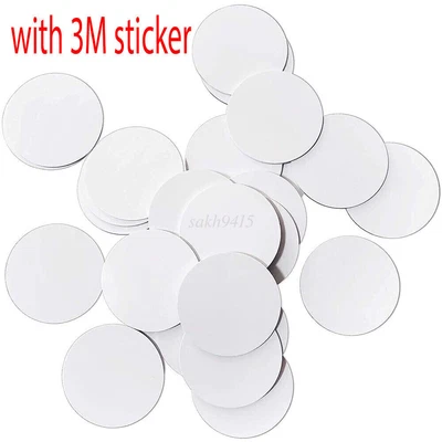5-50x NTAG215 NFC White PVC Card Tag For TagMo Forum Switch Type2 Tags Chip Coin • $16.38