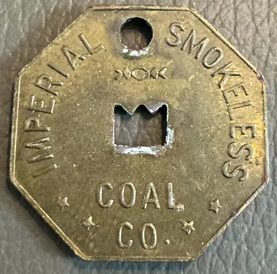 45¢ Imperial Smokeless Coal Co Quinwood W.VA Greenbrier Co WV Explosive Token • $14.99