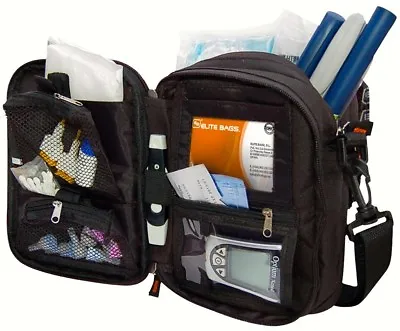 Elite Multi-Compartment Insulin And Diabetic Kit Cool Bag / Cooler Pouch • £32.99