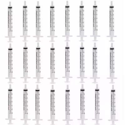 Exotic Nutrition 3mL Slip-Tip Syringe 24 Pack - Baby Animal Feeding Syringes • $19.99