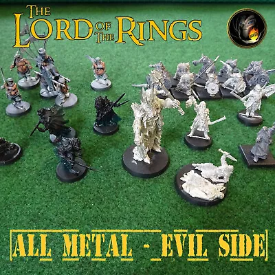 Lord Of The Rings MULTILIST - Sauron & EVIL Servants ALL METAL Miniatures A11 • £12