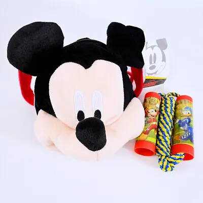 Mickey Mouse Head Shoulder Bag With Mickey Mouse Jump Rope (7 Feet) • $9.99