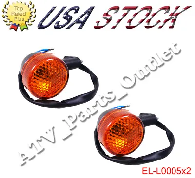 2pcs Turn Signal Light 50cc 150cc Moped Scooter Rear GY6 12V Motorcycle Chinese • $14.50