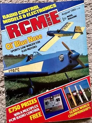 RCM&E Magazine Radio Control Models & Electronics August 1985 • £4.98