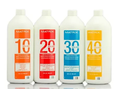 MATRIX CREAM DEVELOPER 32 Oz (CHOOSE YOUR VOLUME) • $23.16