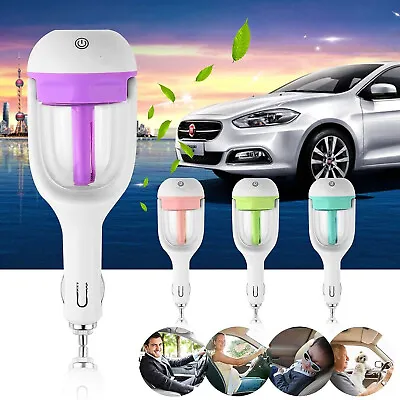 Mini Car Air Purifier Diffuser Aroma Essential Oil Fresh Mist Humidifier Home AU • $21.49