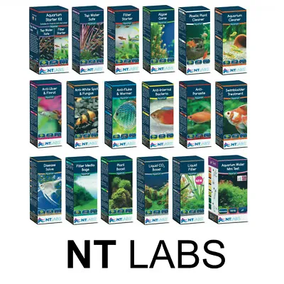 £14.95 • Buy Nt Labs  Aquarium Treatment Disease Anti Fungus Parasite Bacteria Finrot Algae 