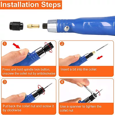 Engraving Pen Cordless Electric Carving Etching Engraver Tool For Glass/Stone☃ • $61.85