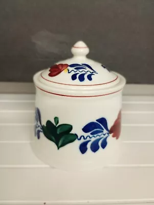 Villeroy And Boch Boerenbont Sugar Bowl With Lid • $12.50