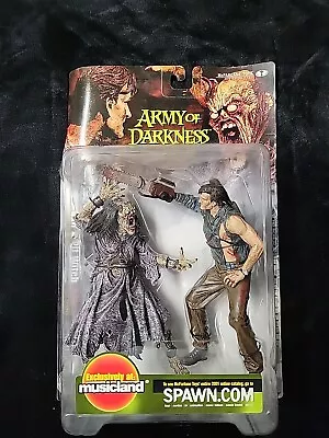 Movie Maniacs Army Of Darkness Ash & Pit Witch McFarlane Toys - RARE! • $52