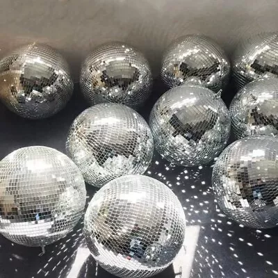 Shiny 10In DJ Disco Ball For Rotating Motor And Spotlight (not Included) • £42.19