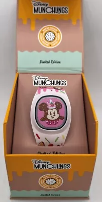 Disney Magic Band + Plus Munchlings Minnie Mouse Cupcake LE 5400 NEW UNLINKED • $79.99