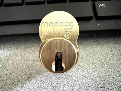 Medeco Lock Lfic Core Us4 For Parts No Keys Locksport • $29.95