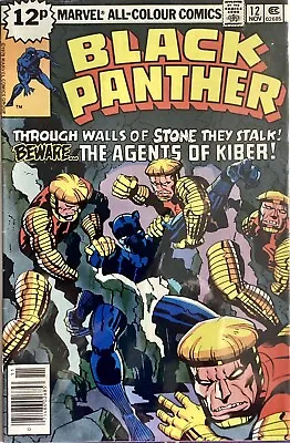 Black Panther #12 Marvel Comics Jack Kirby 1978 Rare Good Bagged & Boarded • £14.99