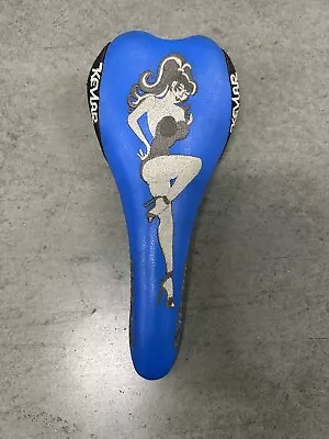 Gipiemme Nitrec X Extralite Bike Saddle Vintage  Embroidered Lady Made In Italy • $99.95