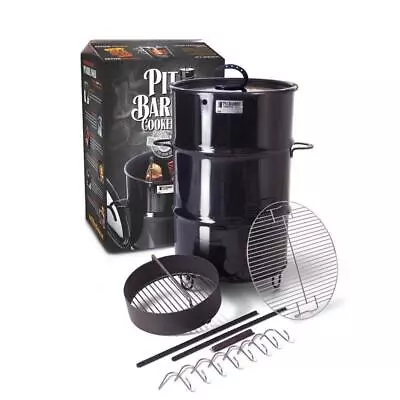 $459.99 • Buy Classic Vertical Smoker 18.5 In. Steel Drum Standard And Rotisserie Style Grill