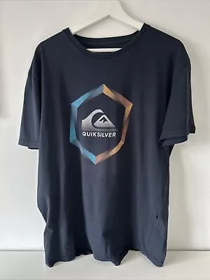 Quicksilver Men’s XL Navy T-shirt  • £10.99