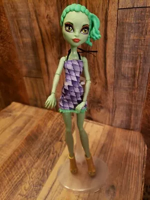 Monster High Create A Monster Girl Gorgon Green Doll Snake Wig CAM • $35