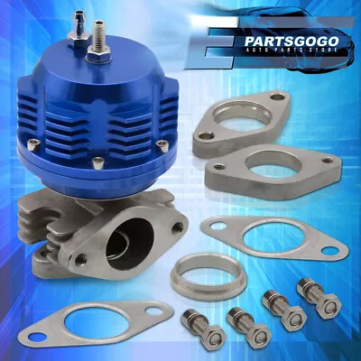 38mm Turbo Charger 8 PSI Boost Manifold External Wastegate Internal Spring Blue • $33.99