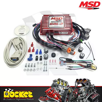 MSD Digital Programmable 6AL-2 Ignition Control W/Rev Limit - MSD6530 • $773.71