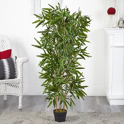 $89 • Buy 4’ Bamboo Artificial Tree (Real Touch) (Indoor/Outdoor) Home Decor. Retail $142