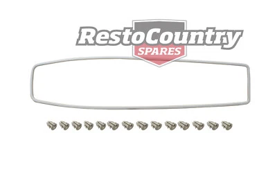$92.40 • Buy Holden Torana LJ Centre Console Trim Surround + Clips Silver Interior 