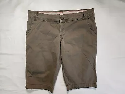 Mossimo Supply Co Womens Brown Bermuda Shorts • $8.99