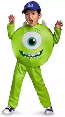 Mike Monsters Inc University Fancy Dress Up Halloween Toddler Child Costume • $42.85