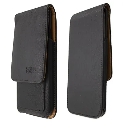 Caseroxx Flap Pouch For LeEco (LeTV) Le 2 Pro In Black Made Of Real Leather • $25.14