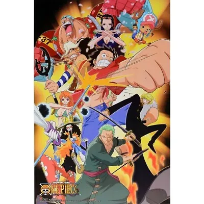 ONE PIECE SHONEN JUMP GROUP  POSTER 24x36 JAPANESE MANGA ANIME COMIC FREE SHIP • $14.99