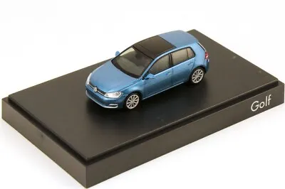 Vw Golf 5g Vii 7 Gt Highline Pacific Blue 5 Door 1:87 Rietze (dealer Model) • $186.44