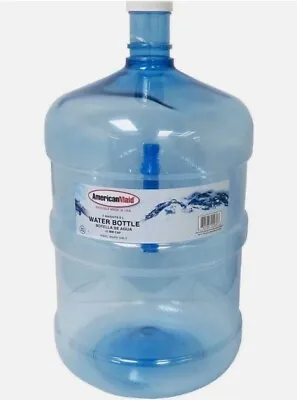 5 Gallon Water Jug Large Reusable Container Bottle Durable Plastic Big BPA FREE • $11.69