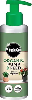 Miracle-Gro Organic Pump & Feed Liquid Houseplant Food No Mixing 200 Ml • £8.90