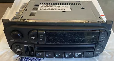 2002-07 Chrysler Jeep Dodge OEM Radio Stereo AM FM CD Player P05064354AI TESTED! • $35